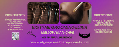 Big-Tyme Grooming Elixer - Mellow Man-Cave