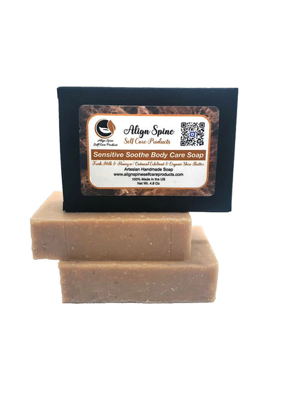 Care for your skin with sensitive skin body care soap